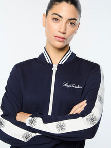 Women | Bussola Track Jacket | Maritime Blue