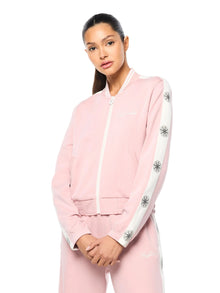 Women | Bussola Track Jacket | Pale Mauve