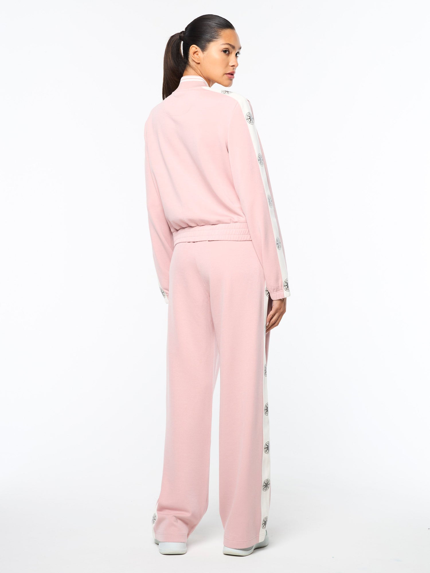Women | Bussola Track Jacket | Pale Mauve