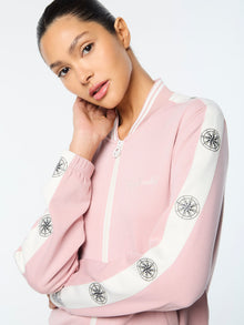 Women | Bussola Track Jacket | Pale Mauve