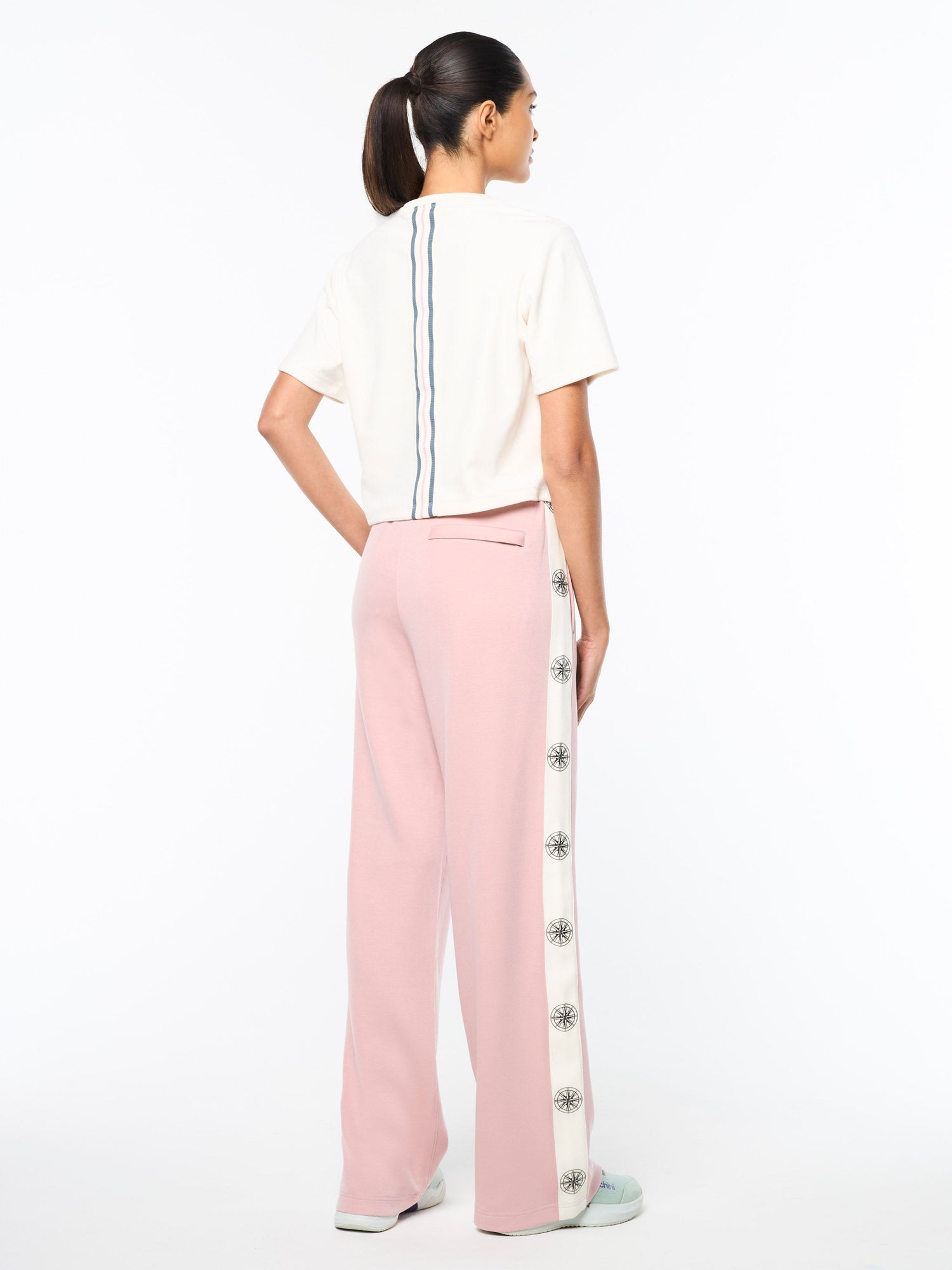 Women | Bussola Track Pant | Pale Mauve