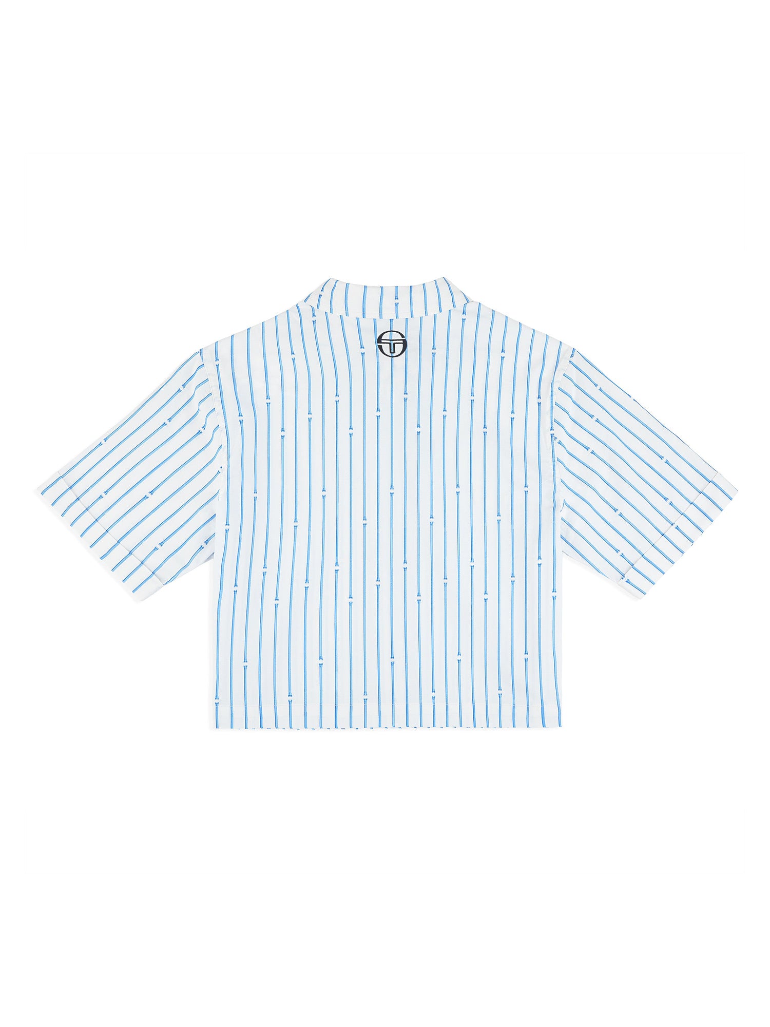 Women | Colonna Cropped Shirt | French Blue