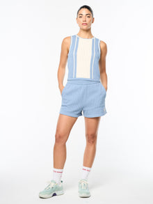 Women | Zola Knit Short | Faded Denim