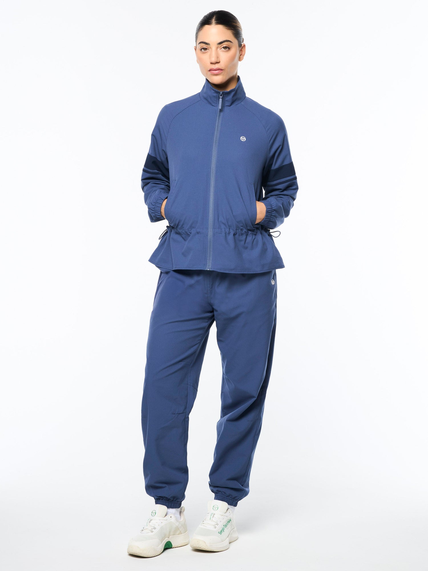 Women | Luna Track Jacket | Blue Indigo