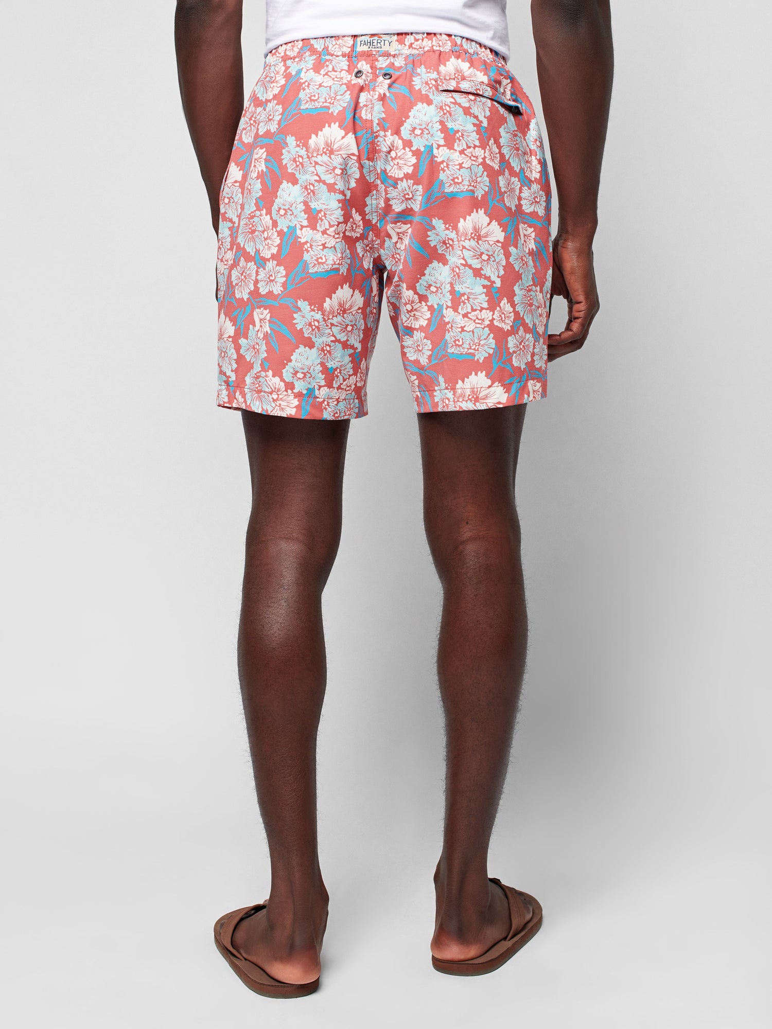 Mens - Beacon Trunk (7") | Red Multi Floral