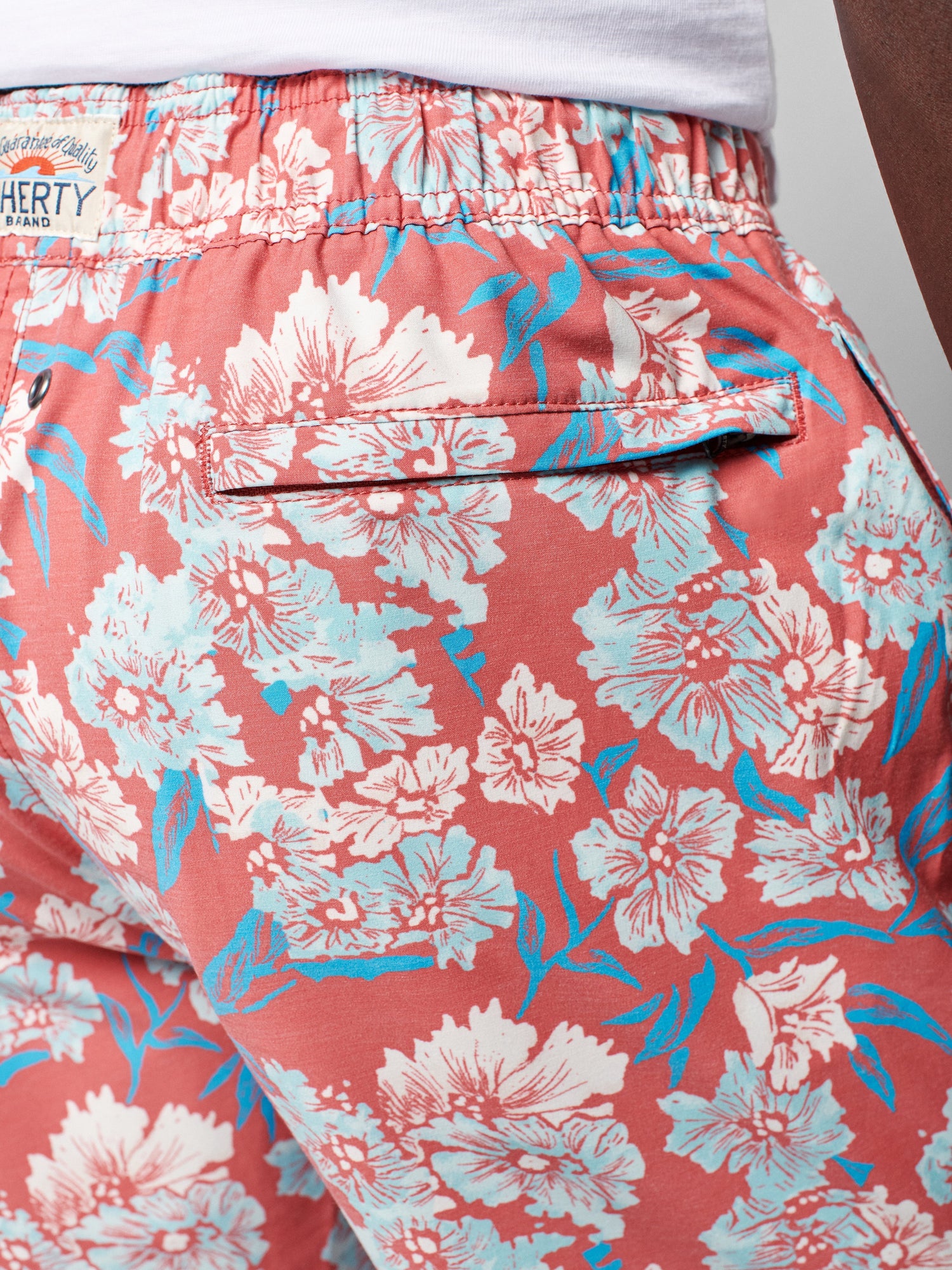 Mens - Beacon Trunk (7") | Red Multi Floral