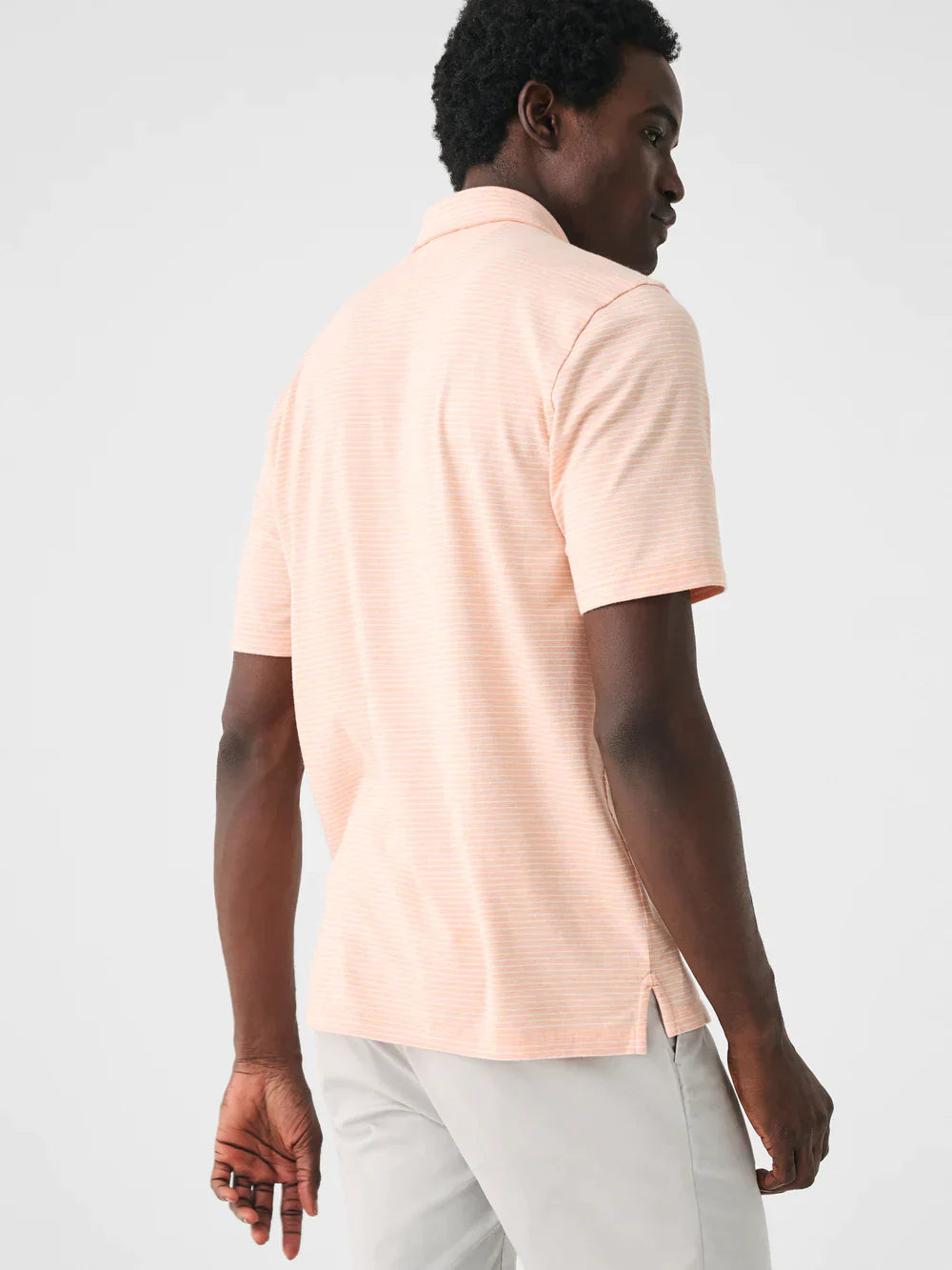 Movement Short Sleeve Polo - Melon Shell Print