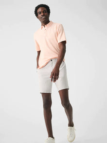 Movement Short Sleeve Polo - Melon Shell Print