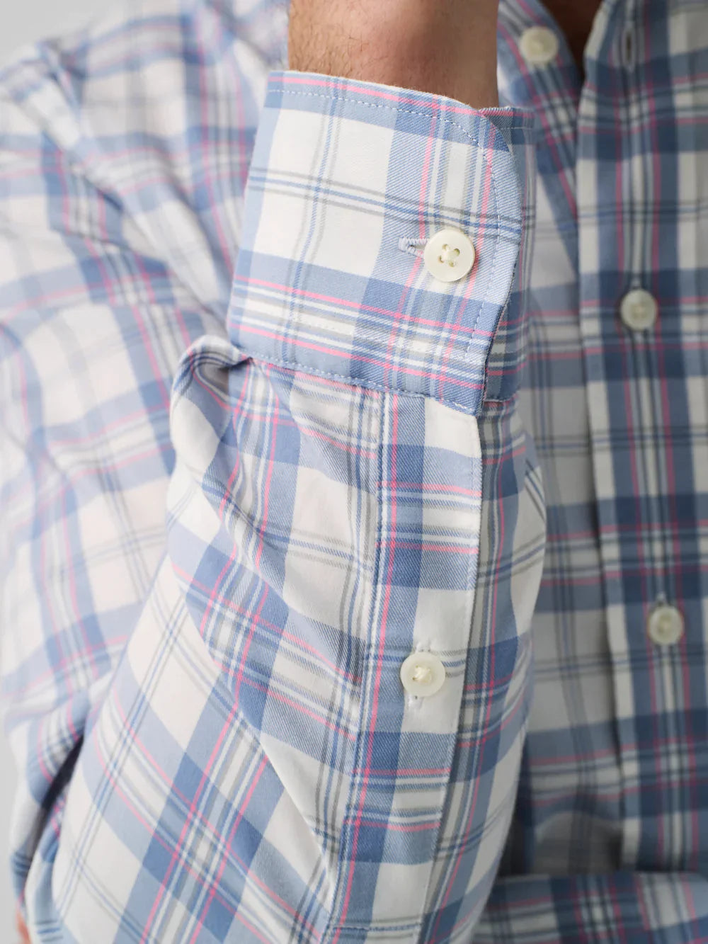 The Movement Shirt - White Rock Plaid