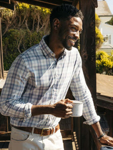 The Movement Shirt - White Rock Plaid