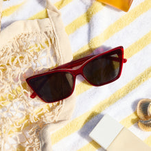 Womens | Alina Sunglasses | Red Hot Summer | Grey Lenses