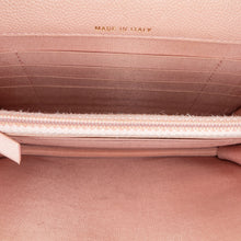 Chanel | Pre-Owned Quilted Caviar Square Boy Wallet On Chain | Pink