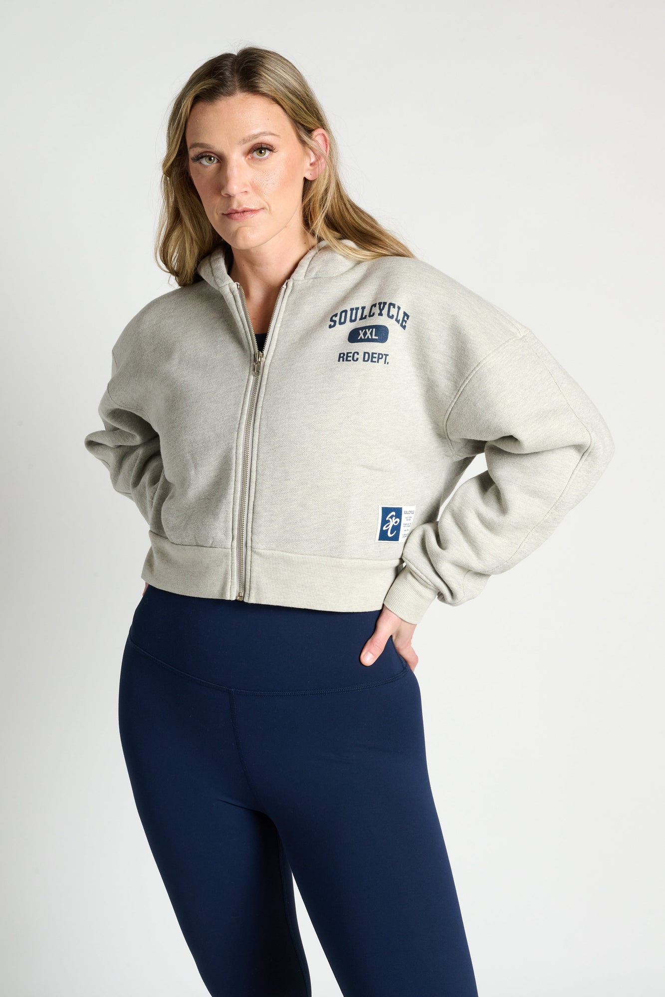 Soul by SoulCycle | Marissa Crop Zip Up | Soul