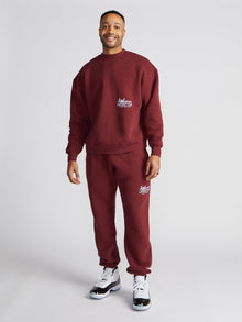 Soul by SoulCycle | Billie Soul Sport Sweatpant | Maroon