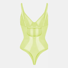 OW Collection SWIRL Bodysuit Account 048 - Mellow Green
