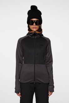 Women | Elana Full Zip Hood | Asphalt