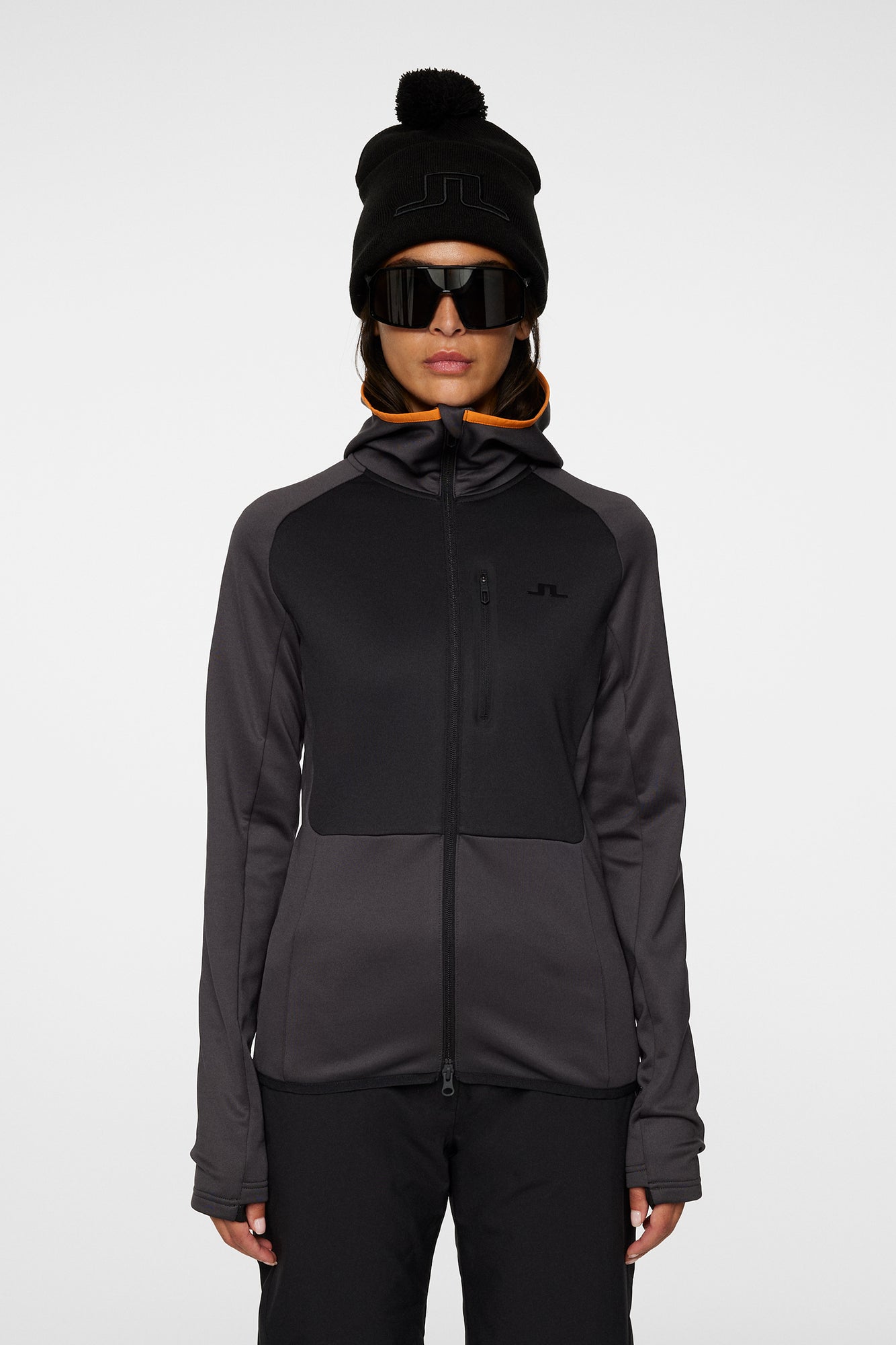 Women | Elana Full Zip Hood | Asphalt