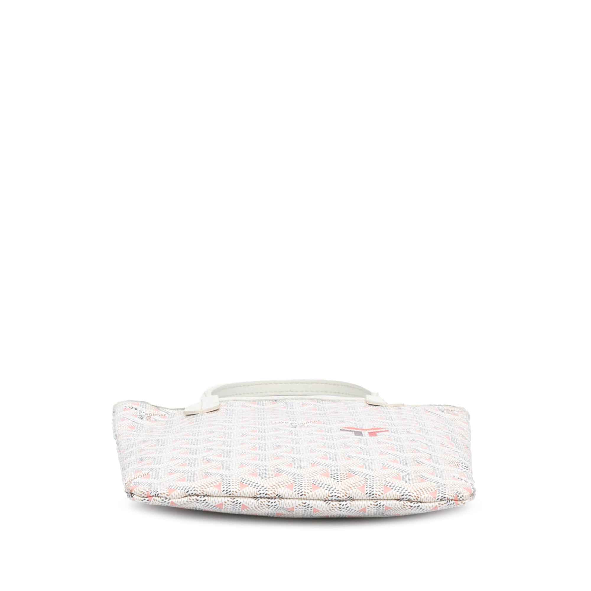 Goyard | Pre-Owned Goyardine Poitiers Claire Voie | White/Ivory
