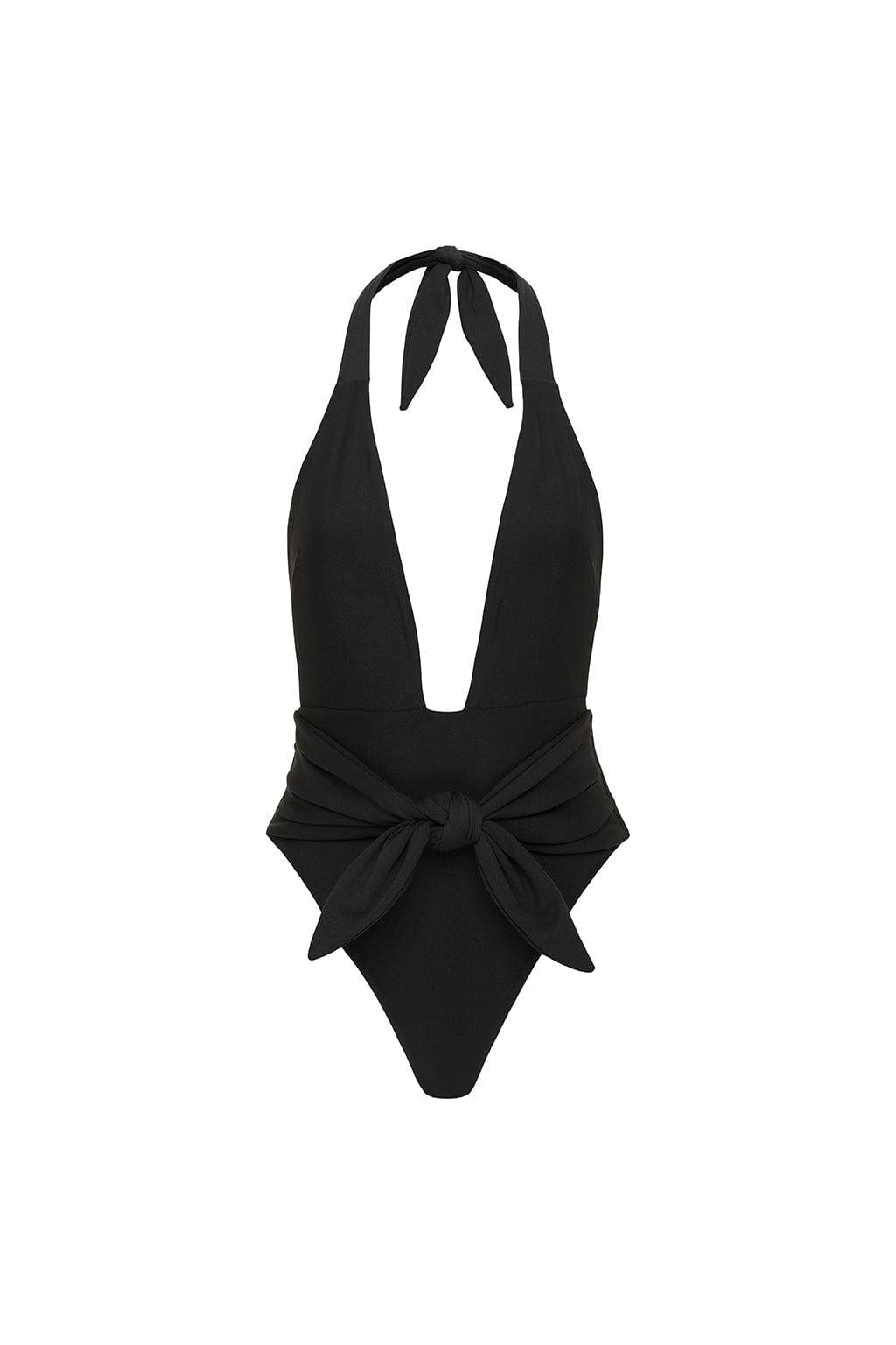 Tropez Tie Up One Piece | Sable