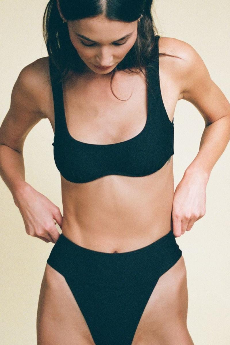 Kaia Sport Bikini Top | Sable