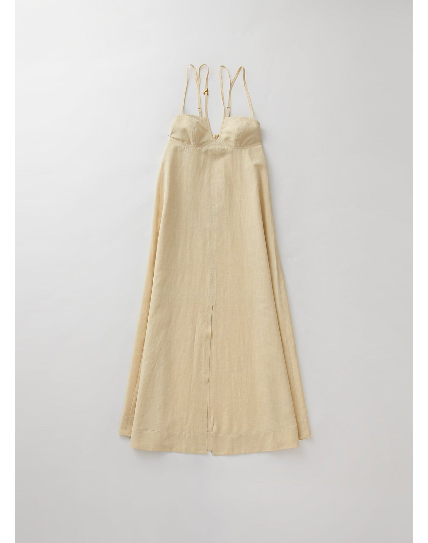 Sasha | Linen Maxi Dress | Champagne