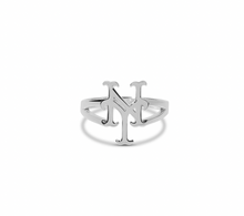 Ny Mets Cut Ring | Gold Vermeil & Sterling Silver