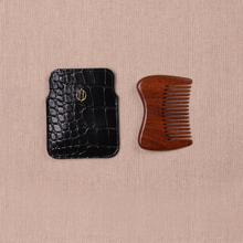 Brown Mini Comb | Natural Sandalwood