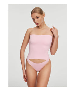 Seamless Full-Length Tube Top | Ballet Pink