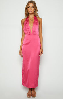 Seattle Halter Formal Dress | Pink