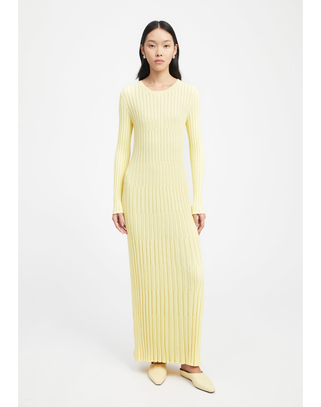 Serise | Knitted Dress | Yellow