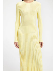 Serise | Knitted Dress | Yellow