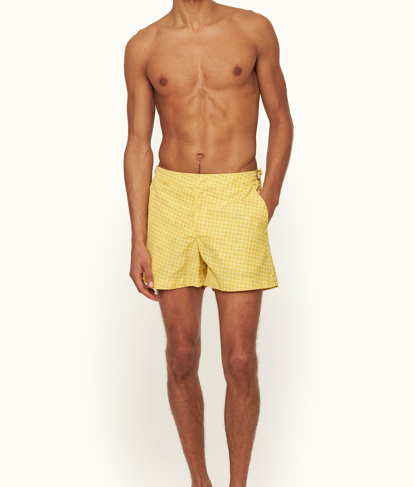 Setter Shorter-Length Geo Print Swim Shorts | Eldorado