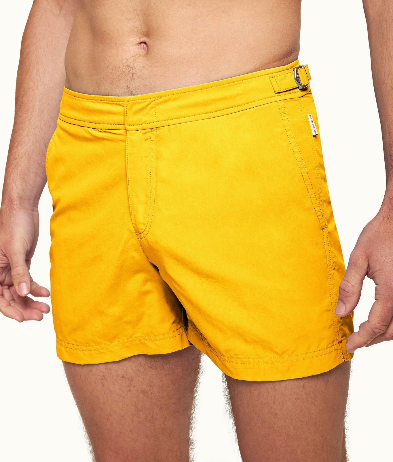 Setter Shorter-Length Swim Short | Yellow Blaze
