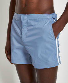 Setter Stretch Shorter-Length Stretch Swim Shorts | Springfield Blue