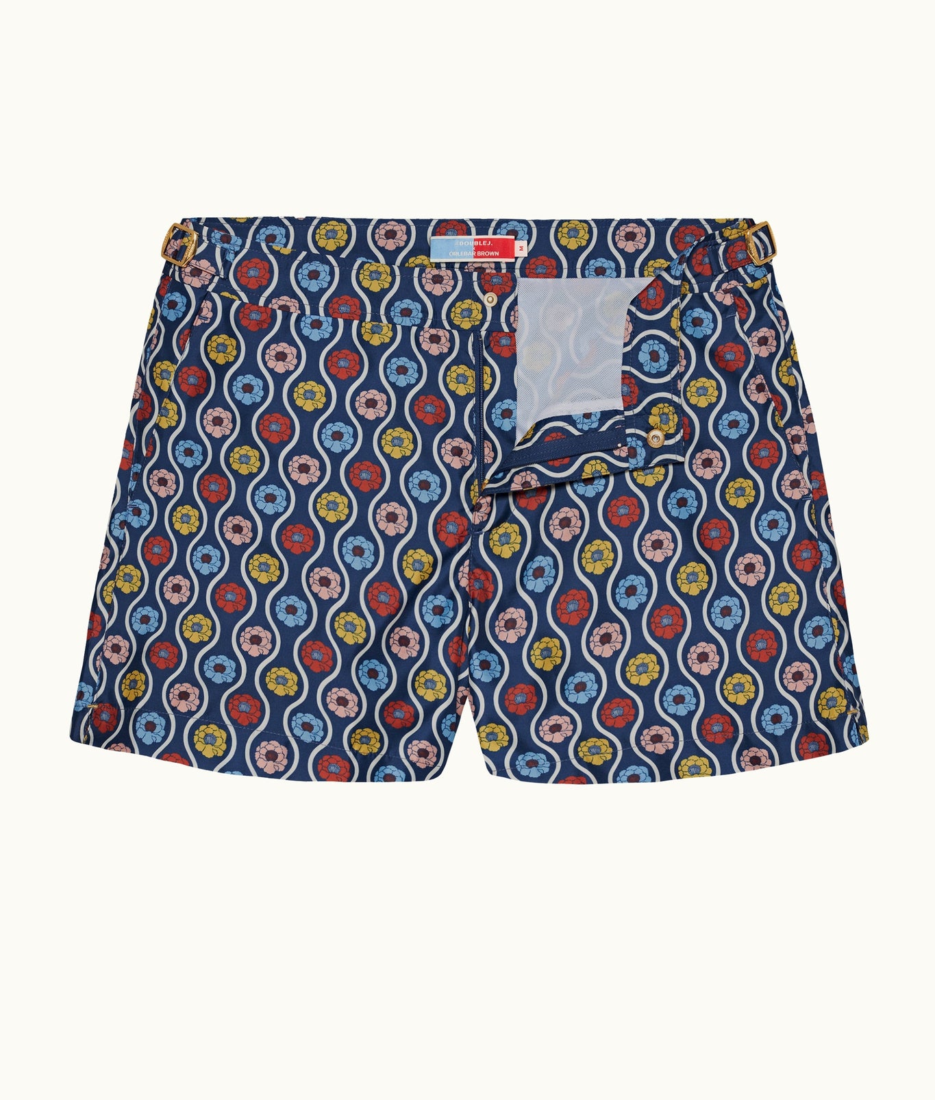 Setter Whitsun Print Shorter-Length Swim Shorts Woven | Midnight Navy