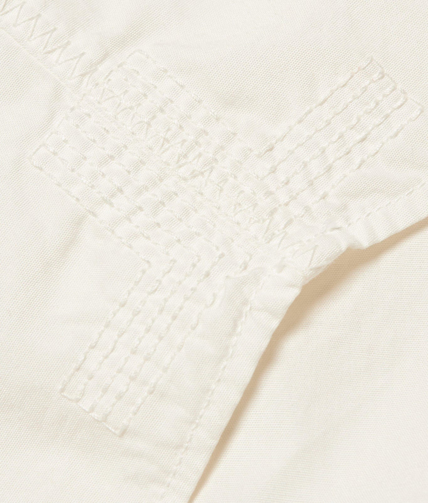Shanklin Relaxed Fit Overhead Organic Cotton Shirt | White Sand
