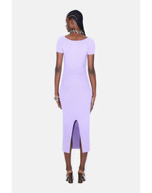 Short Sleeve Gaia Dress | Lilac