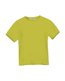 Shrunken Tee in Cotton Jersey | Avocado