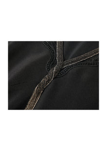 Silk Sleeveless Dress | Black