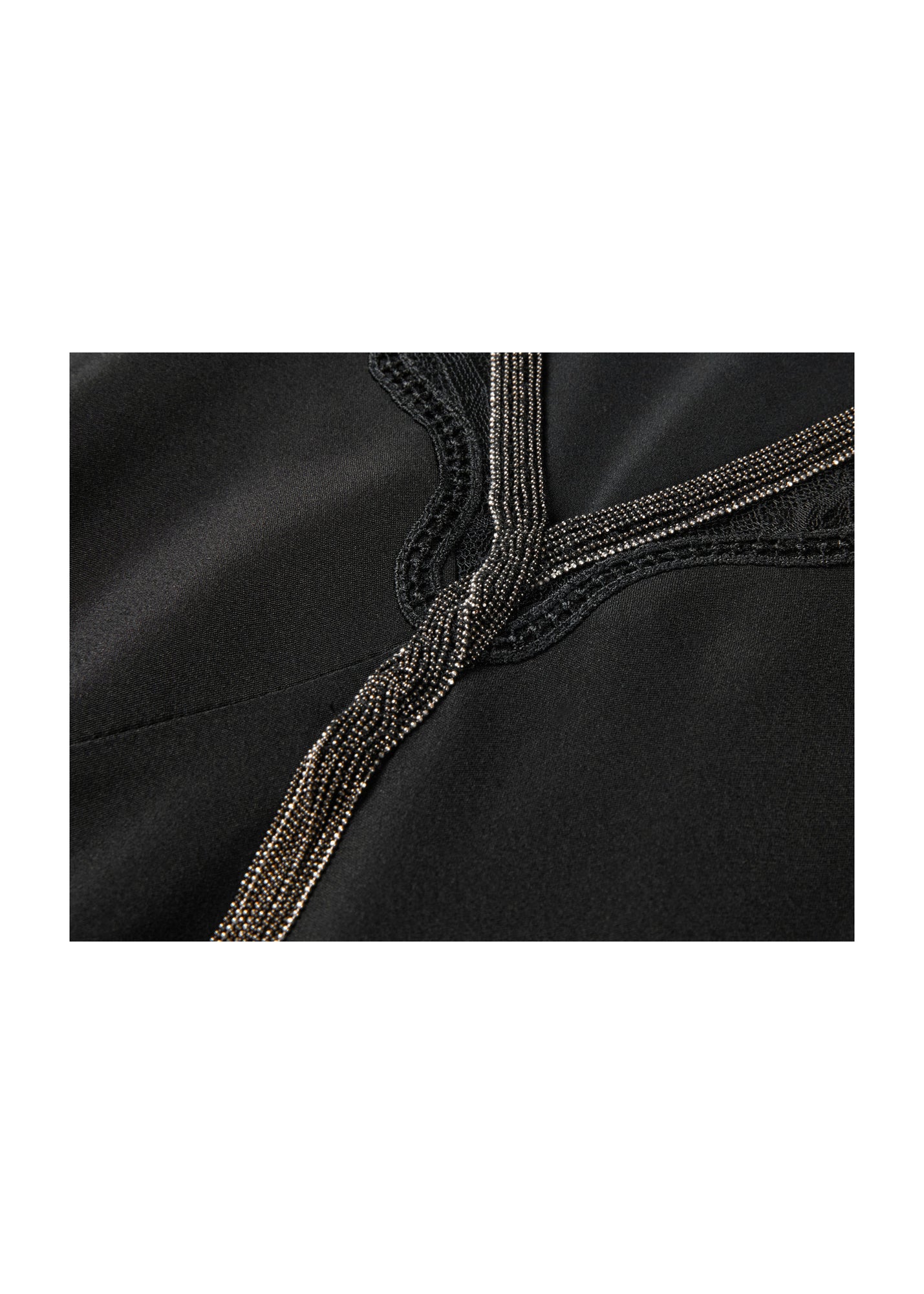 Silk Sleeveless Dress | Black