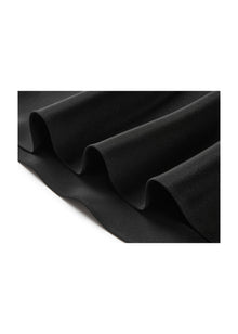 Silk Sleeveless Dress | Black