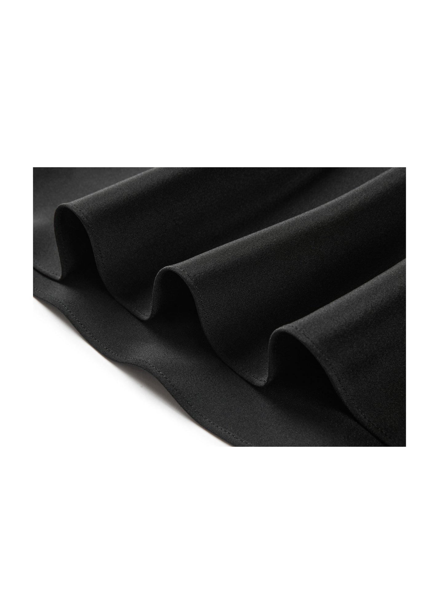 Silk Sleeveless Dress | Black