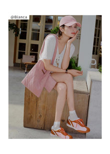 Single-Shoulder Laptop Bag | Pink