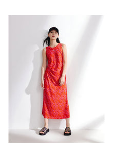 Sleeveless Dress | Red