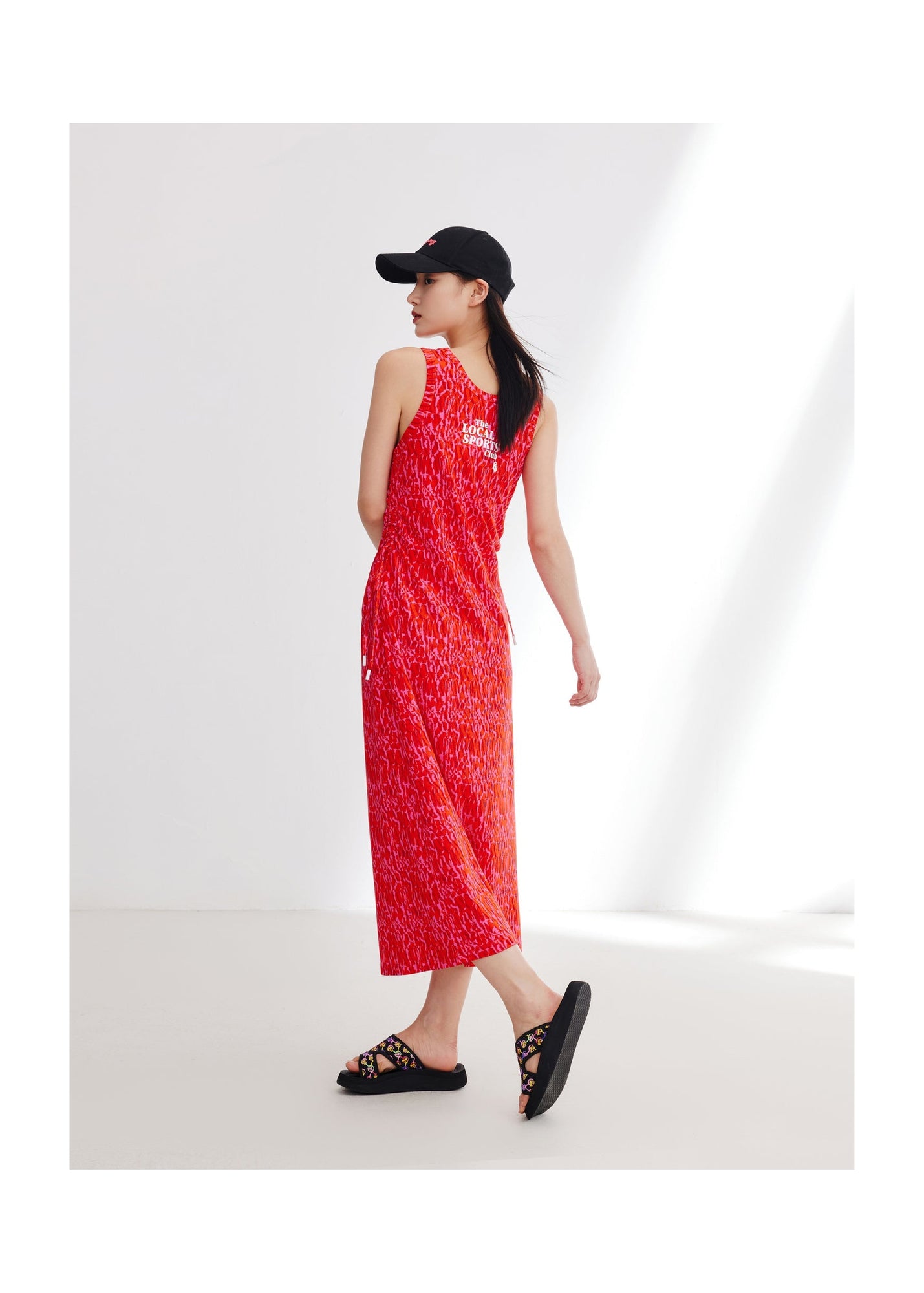 Sleeveless Dress | Red