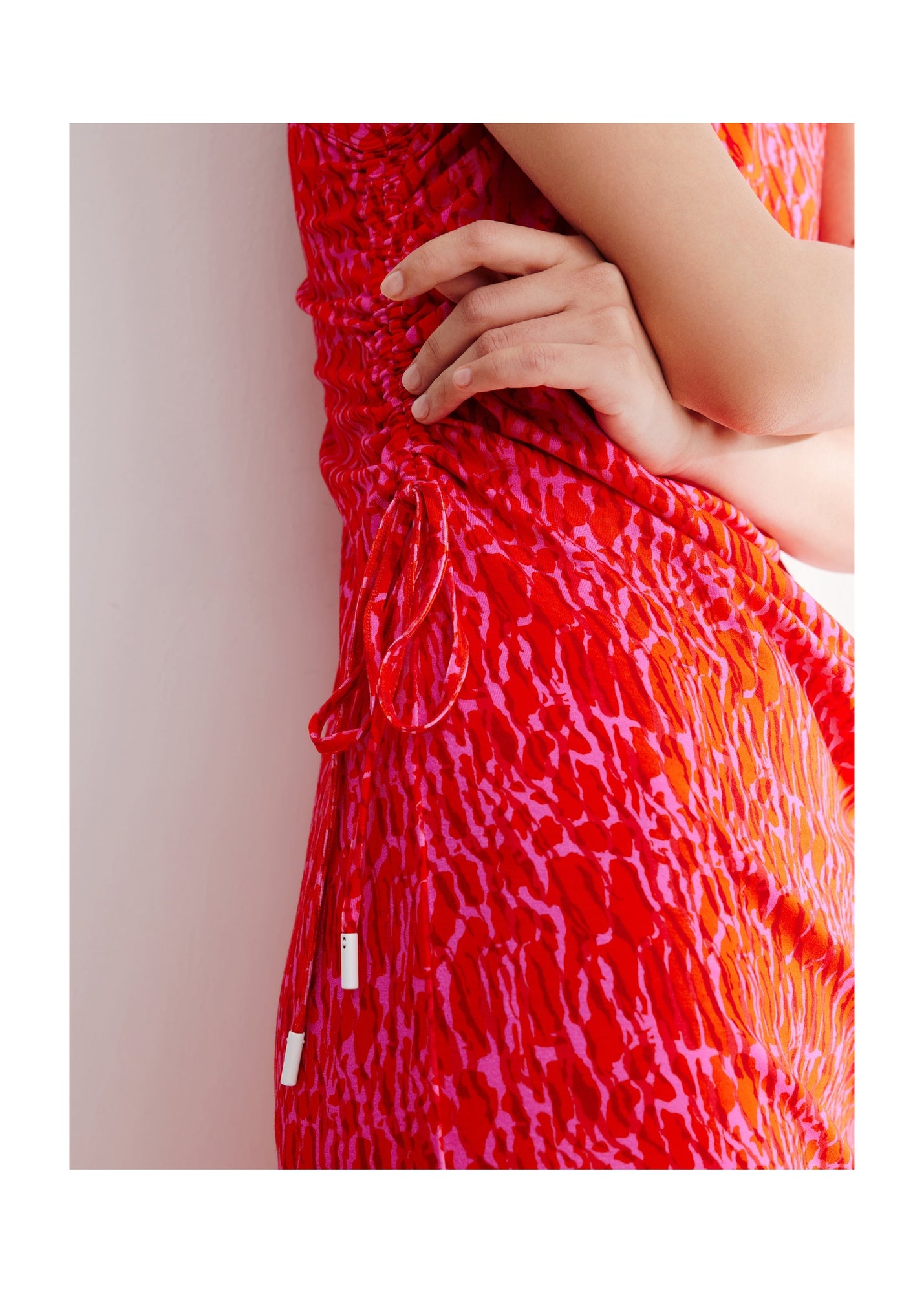 Sleeveless Dress | Red