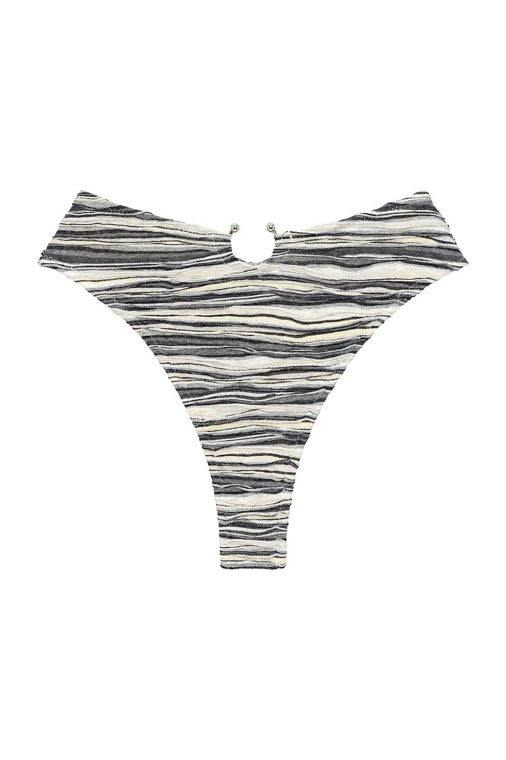 Pierced Paula Bikini Bottom | Slub Knit