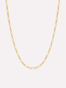Figaro Chain Necklace | 10K Solid Gold