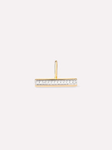 Diamond Toggle Charm | 10K Solid Gold | 0.04 CTW Diamonds
