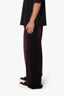 Sprayed Ultra Baggy Sweatpants | Plum